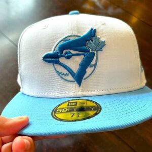 Toronto Blue Jays ball cap. Brand new never worn. Size 7 3/4